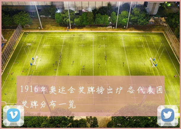 1916年奥运会奖牌榜出炉 各代表团奖牌分布一览